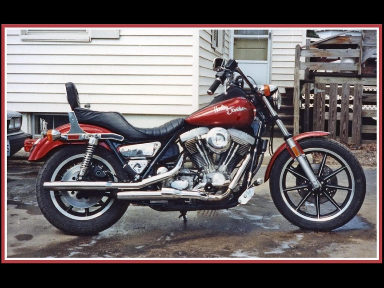 Vintage 1982 Harley FXE FXR FXWG FXRS Super Glide Motorcycle Brochure L3200 